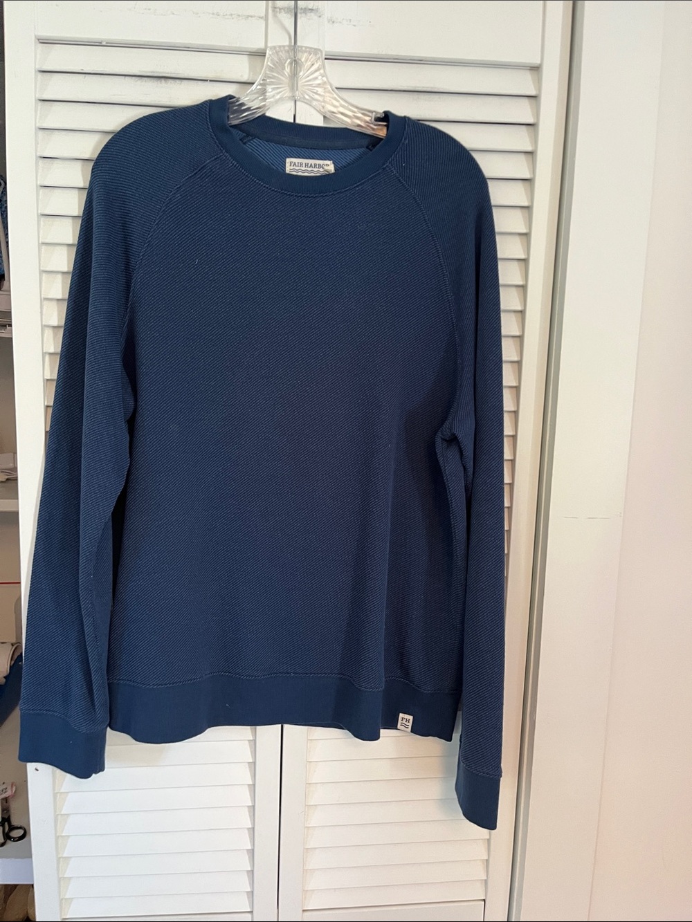 Fair Harbor Organic Cotton Blend Sweatshirt Sz Medium